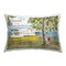 Camping is Happy Place Design by Sharon Kuplack Outdoor Printed Pillow